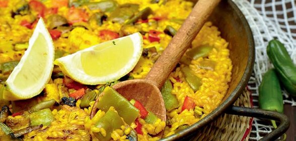 Овощная паэлья