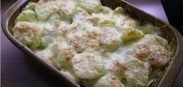 Картофель с мясом по французски