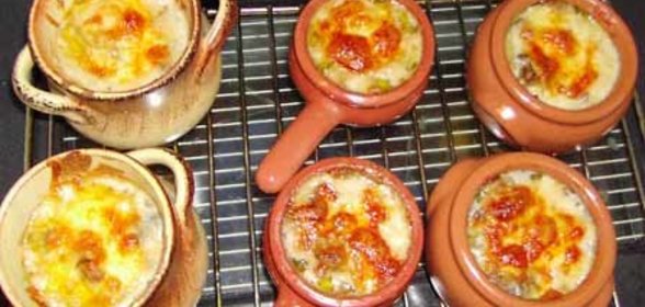 Три жюльена по одному рецепту