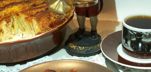 Английский хлебный пудинг