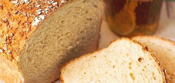 Медовый хлеб с овсяными хлопьями