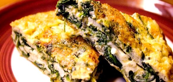 Пирог со шпинатом