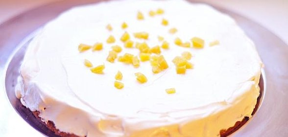 Имбирный чизкейк