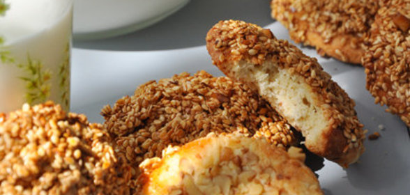 Баразек - Арабское печенье с медом и кунжутом