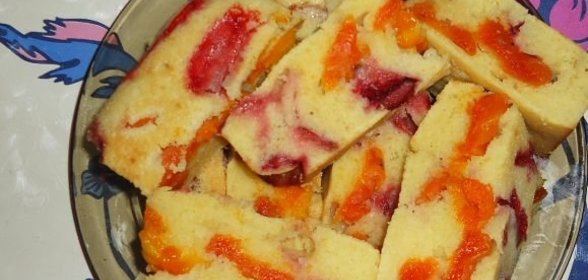 Фруктовый пирог (манник)