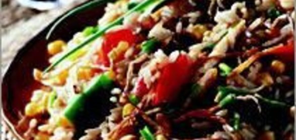 Рис с овощами по-вьетнамски