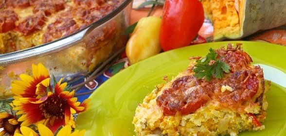 Тыквенно-рисовая запеканка