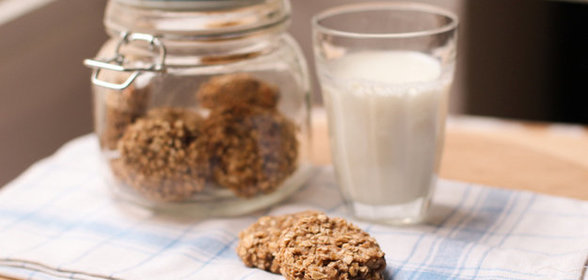 Овсяное печенье с бананом