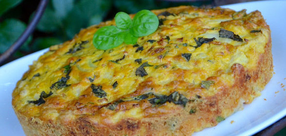 Пирог с цветной капустой