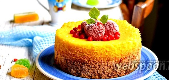 Бисквит в кастрюле