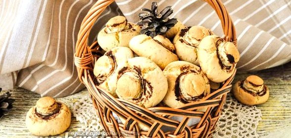 Печенье «грибочки»
