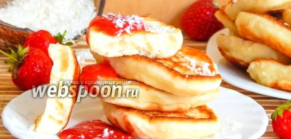 Кокосовые оладьи на кефире