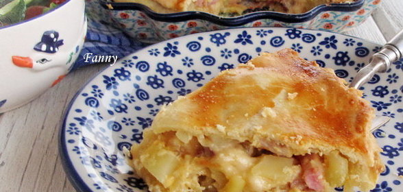 Турт с картофелем и копченой грудинкой. Тест-драйв с Окраиной