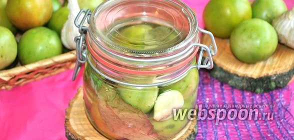 Зелёные помидоры «Пьяные»