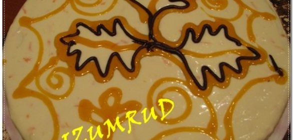 Сладкий пирог-торт Осень