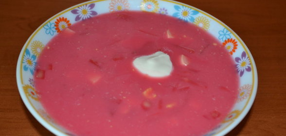 Холодник из свеклы