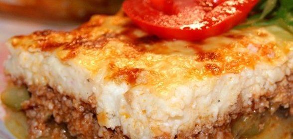Мусака с картофелем