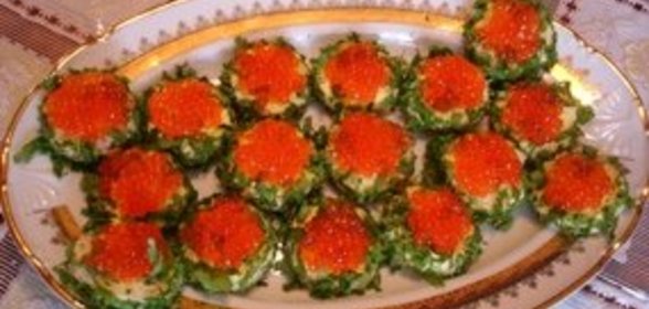 Бутербродики с икрой Необычные