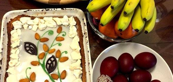 Польский пасхальный пирог мазурек