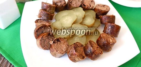 Колбаса из печёнки и куриных сердечек