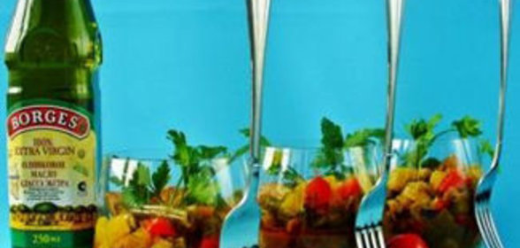 Соте из телятины и овощей Попурри