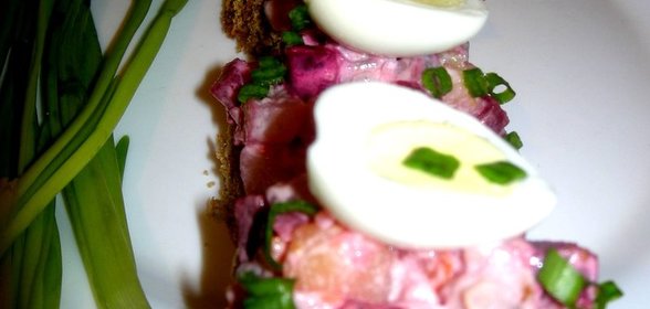 Закусочка с селедочкой