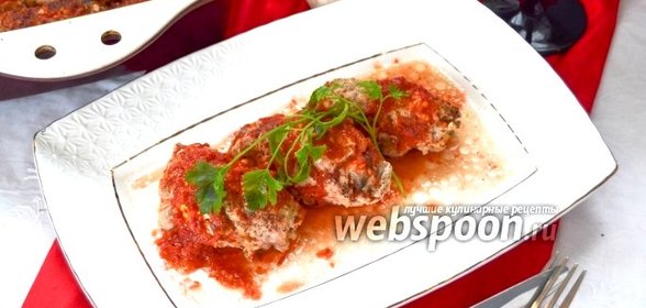 Крученики с грибами