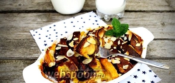 Хлебный пудинг из кулича