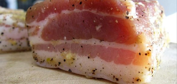 Сало в рассоле