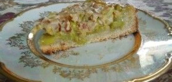 Пирог с ревенем