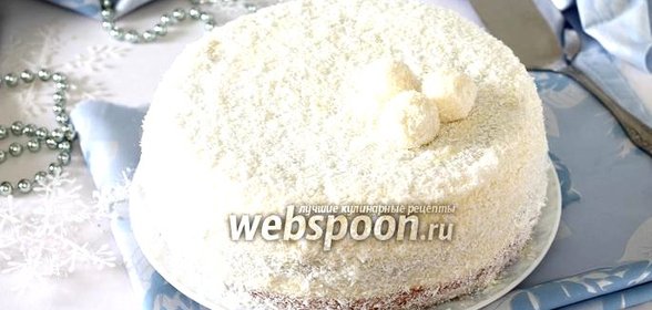 Торт «Снежная сказка» в мультиварке