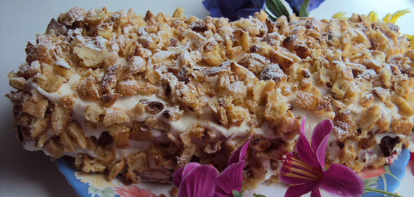 пирожное с воздушными хлопьями