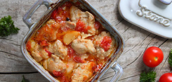 Курица в горчице