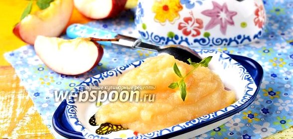 Яблочное пюре для детей