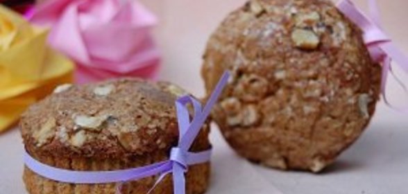 Орехово-банановые кексы как вариант