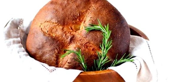 Хлеб с розмарином и медом