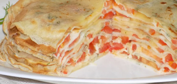 Салат из тофу с кедровыми орешками