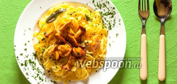 Лисички по-южнотирольски в сливочном масле