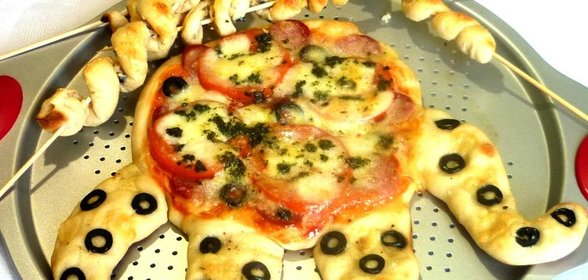 Пицца Калипсо (для детской пиратской вечеринки)