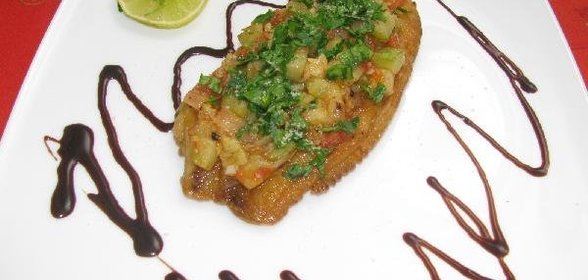 Филе тилапии по-средиземноморски