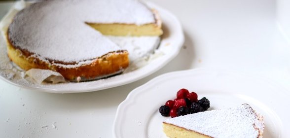 Лимонный чизкейк