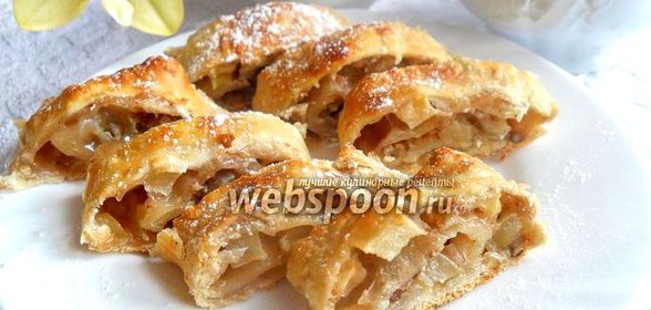 Простой яблочный штрудель