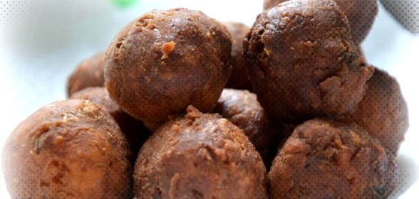 Пончики творожные с зеленью