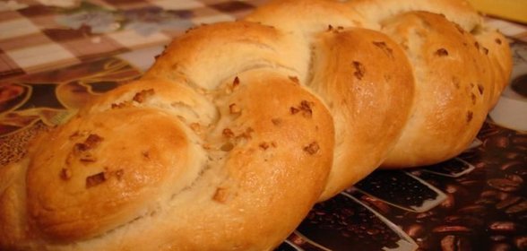 Хлеб с чесноком