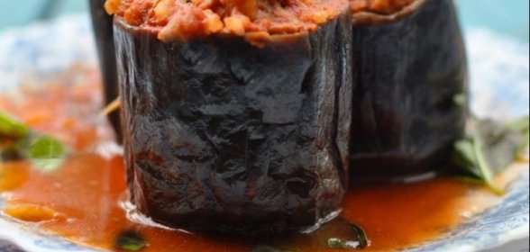 Долма из баклажанов