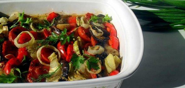 Антипасти из летних овощей