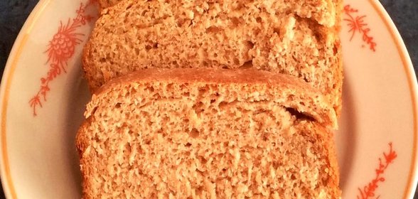 Хлеб по Дюкану в микроволновке