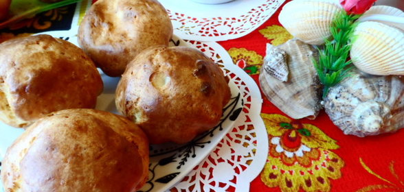 Кексы с плавлеными сырками