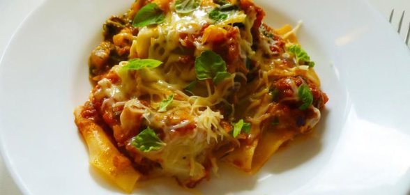 Ротоло с тыквой и шпинатом