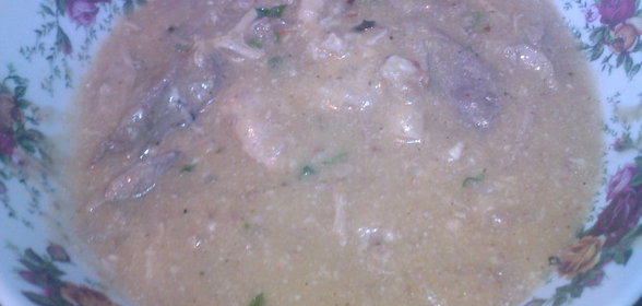 Запеканка грибная с рисом и помидорами
